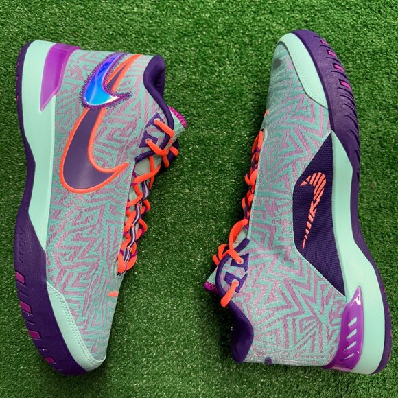 Nike Zoom LeBron NXXT Genisus Turquoise Mens Basketball HF0712-300 NEW Multi Sz - Picture 4 of 5